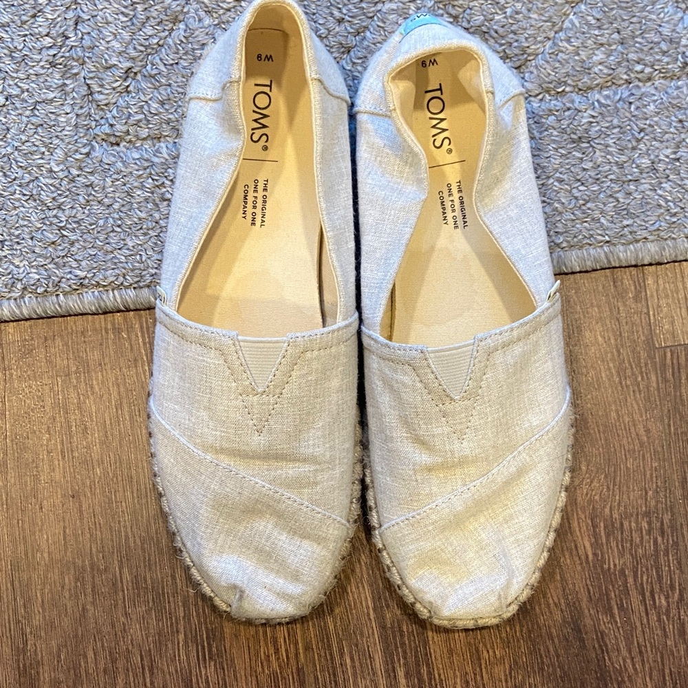 TOMS Women's Light grey Espadrilles